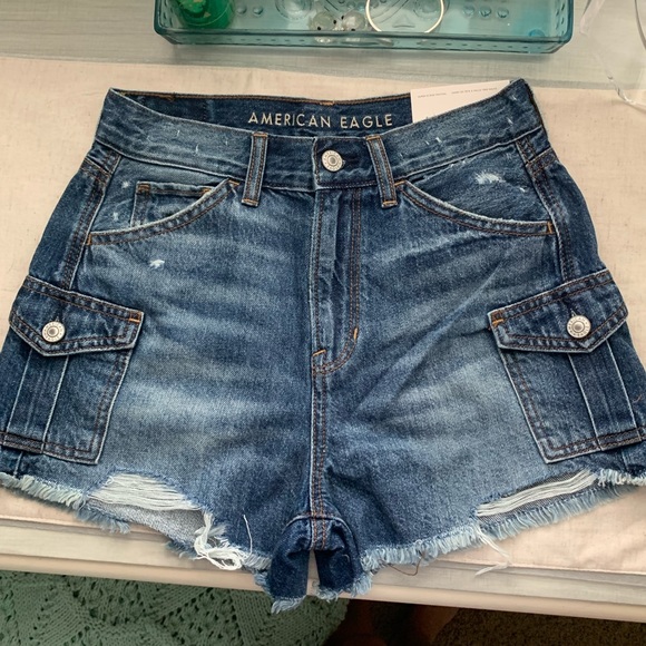 NWT Super High Rise Festival Shorts! - Picture 4 of 6